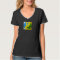 Black Dew2Circumstance Womens V-Neck