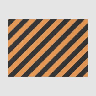 BLACK DIAGONAL STRIPE STRONG GRAPHIC Tissue Paper
