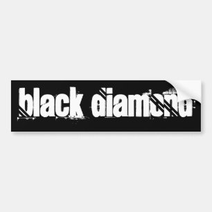 BlAcK DiAmOnD Bumper Sticker