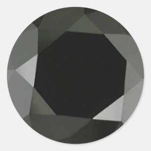 Black Diamond Classic Round Sticker