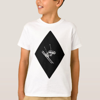 Black Diamond Downhill Skier T-Shirt