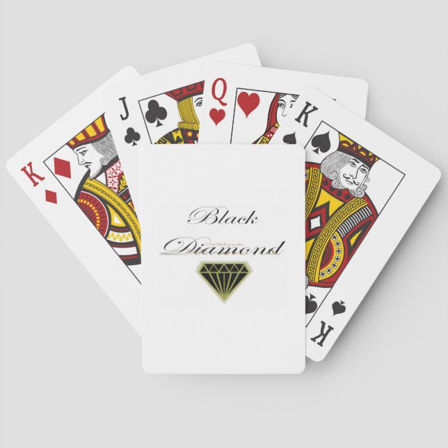Black Diamond  - Playing cards (Back)