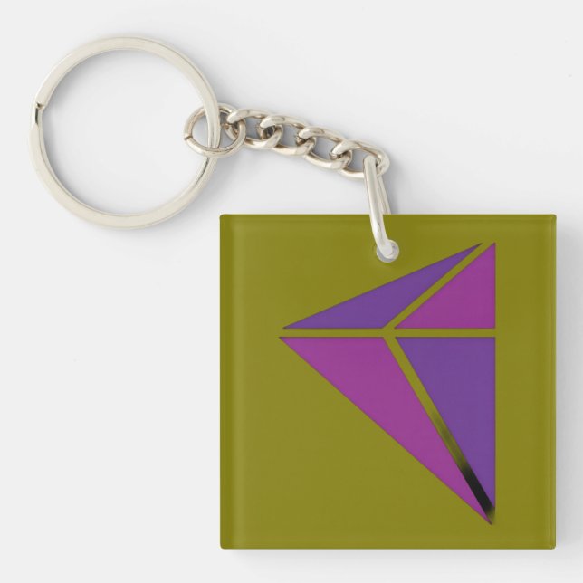 Black Diamond Pro Wrestling  Key Ring (Front)