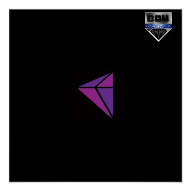 Black Diamond Professional Wrestling  Poster (Front)