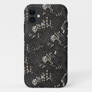 Black Diamond Snake Skin Case-Mate iPhone Case