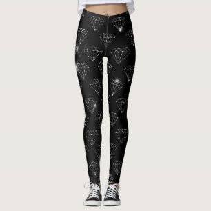 Black Diamonds Leggings
