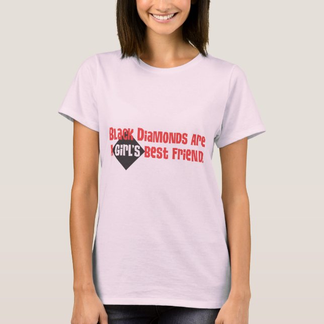 Black Diamonds Tee Shirt (Front)