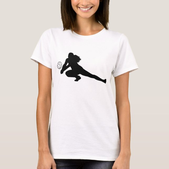 Black Dig Silhouette T-shirt (Front)