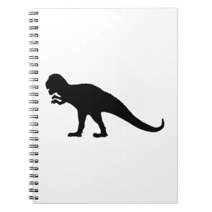 Black Dinosaur Notebook