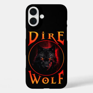 Black Dire wolf reunion iPhone 16 Plus Case