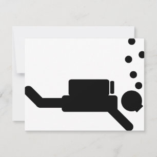 black diver icon