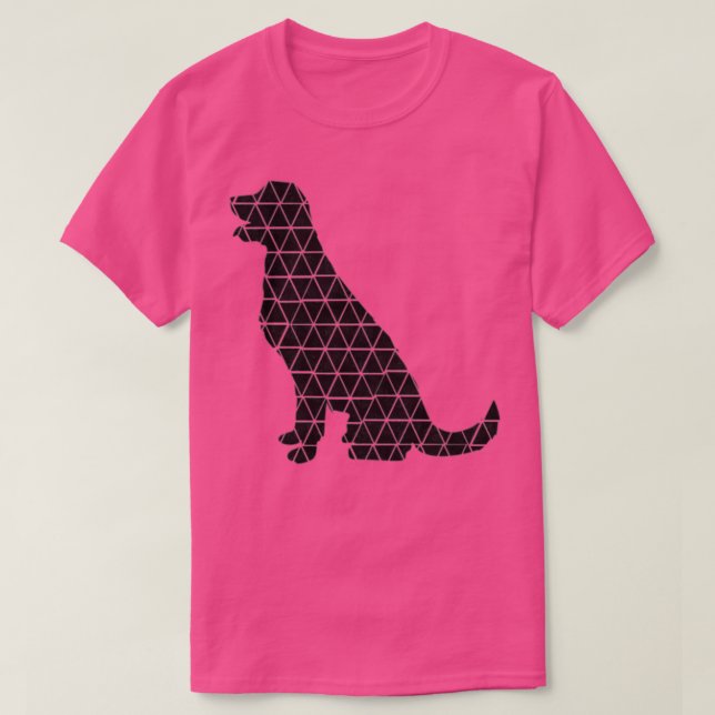 Black Dog 3  T-Shirt (Design Front)