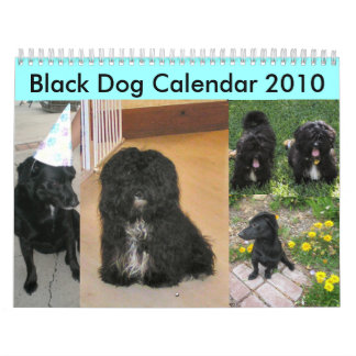 Black Dog Calendar 2010