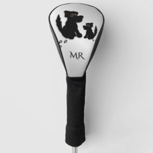 Black Dog Family Monogram Golf Head Cover