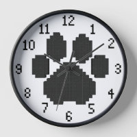 Black Dog Pawprint Building Blocks
