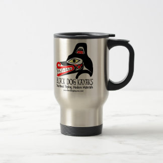 Black Dog Totem Travel Mug