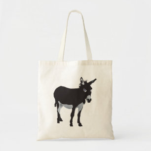 Black Donkey Tote Bag