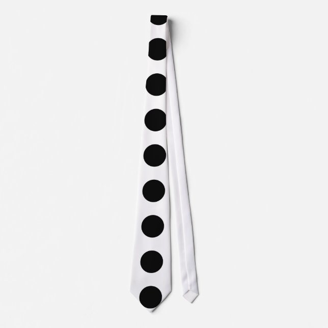 BLACK DOT tie (Front)