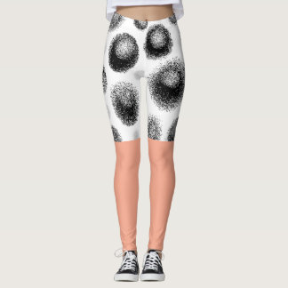 Black Dots Leggings