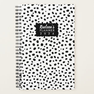 Black Dots Personalised Weekly Planner