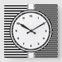 Black Dots & Stripes Grid + your backgr. & text