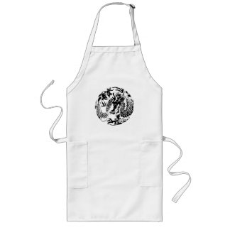 Black Dragon Apron