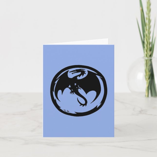 Black Dragon blue card (Front)