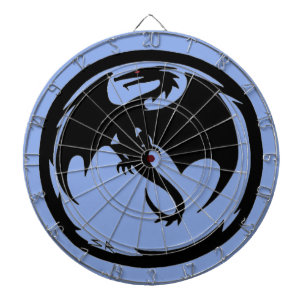Black Dragon blue dartboard