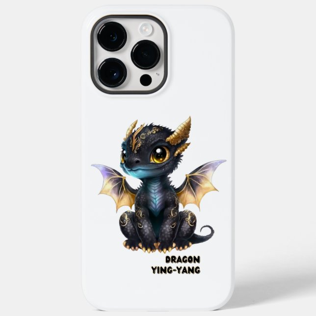 Black Dragon Design Case-Mate iPhone Case (Back)