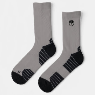 Black Dragon gray high performance socks