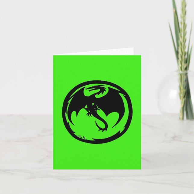 Black Dragon green card (Front)