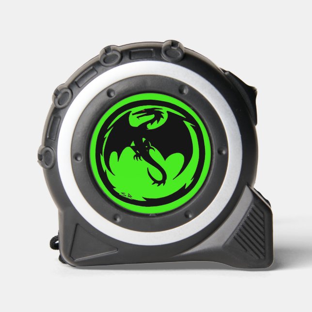Black Dragon green tape measure 1 (Front)