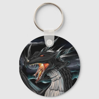 Black Dragon Keychain