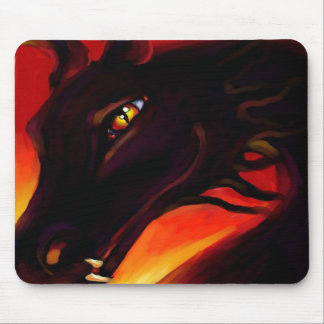 Black Dragon Mousepad