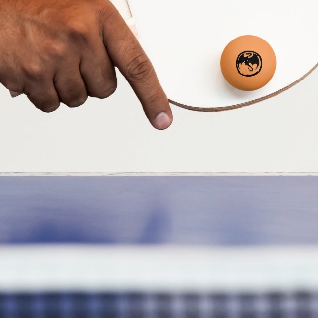 Black Dragon orange 3 star ping pong ball (Paddle)