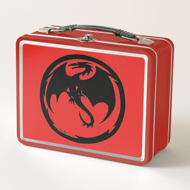 Black Dragon Red lunchbox (Front)