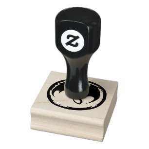 Black Dragon rubber stamp