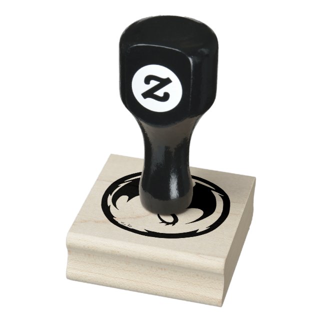 Black Dragon rubber stamp (Stamp)