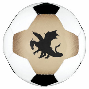 Black Dragon Rustic Background Football