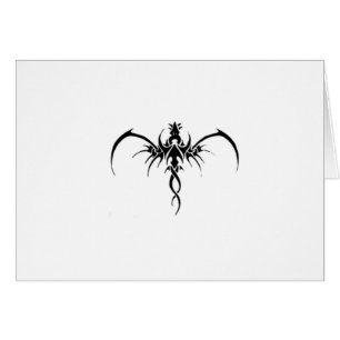 Black dragon tattoo