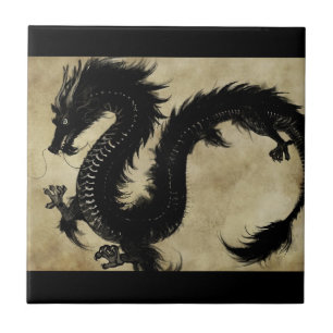 Black Dragon Tile