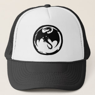 Black Dragon trucker hat