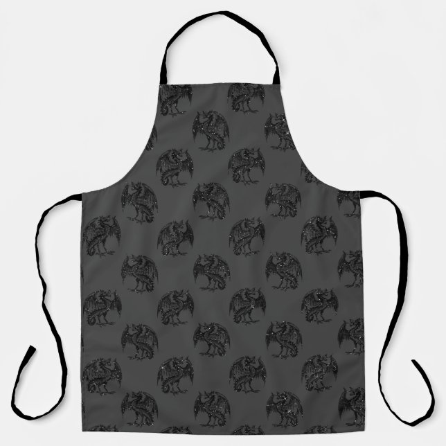 Black Dragons Apron (Front)