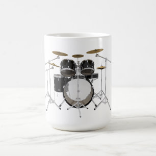 Black Drum Kit: Coffee Mug