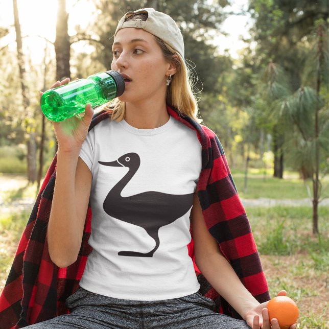 Black Duck Bird Icon T-Shirt (Creator Uploaded)