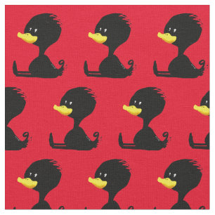 Black ducky fabric