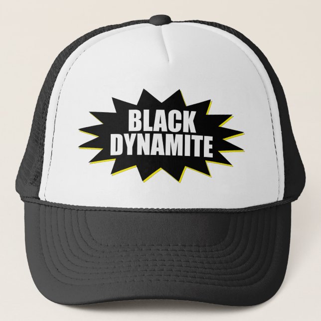 Black Dynamite Trucker Hat (Front)