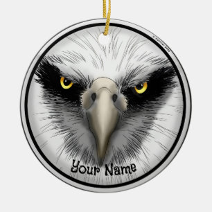 Black Eagle Ceramic Tree Decoration