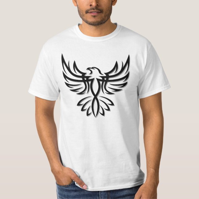 Black Eagle/Hawk 1 T-Shirt (Front)