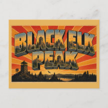 Black Elk Peak SD Granite Spires Forest Art